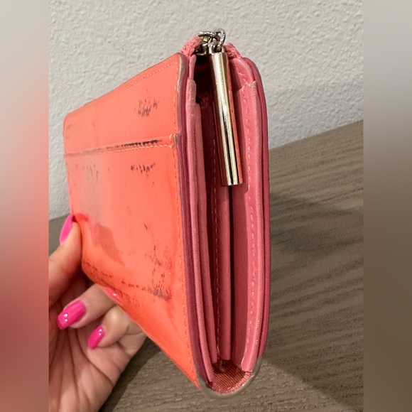 Lanvin En Bleu Sparkle Zip Around Wallet - Picture 8 of 16